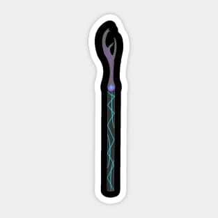 Creepy Spear Sticker